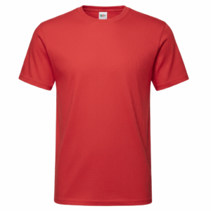 Piros 100% pamut póló – egyedi nyomtatáshoz | Reja.hu