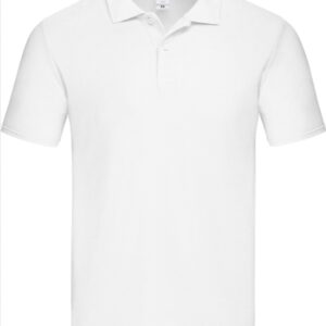 100% pamut fehér galléros pólóing nyomtatáshoz