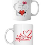 „Te vagy a mindenem!” szerelmes bögre – Romantikus ajándék pároknak | Reja Kreatív Műhely