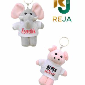 Reja plüss kulcstartók – Egyedi szeretlek és öleléses ajándékfigurák