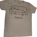 "Dolgozom" feliratos férfi póló