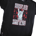 Rocker mintás póló