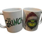 Grinch mintás egyedi bögre
